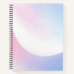 Kalmerende en minimalistische esthetiek notitieboek