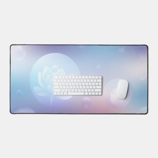 Kalmerende & Functionele Lotus Desk Mat (Keyboard & Muis)