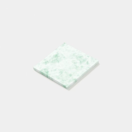 Kalmerende groene marmeren post-it notities post-it® notes (Schuin)
