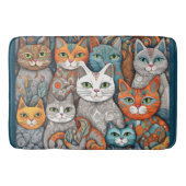 Kalmerende katten badmat (Voorkant)