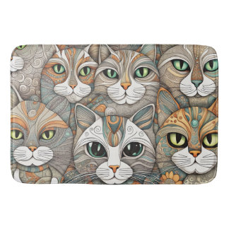 Kalmerende katten badmat