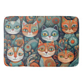 Kalmerende katten badmat (Voorkant)