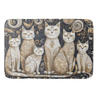 Kalmerende katten badmat