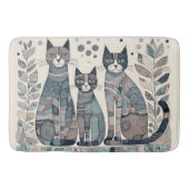 Kalmerende katten badmat (Voorkant)