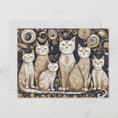 kalmerende katten briefkaart (Voorkant / Achterkant)