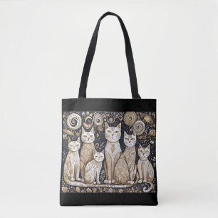 Kalmerende Katten canvas tas