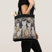 Kalmerende Katten canvas tas (Dichtbij)