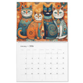 Kalmerende Katten Kalender (Jan 2026)