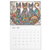 Kalmerende Katten Kalender (Mar 2027)