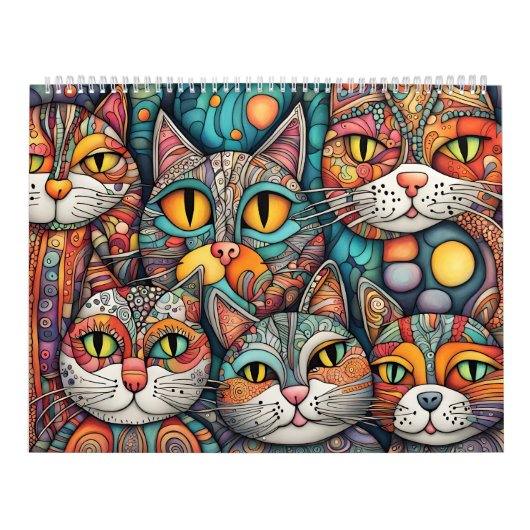 Kalmerende Katten Kalender (Hoes)