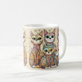 Kalmerende Katten Koffie mok (Voorkant rechts)