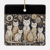 kalmerende katten ornament (Achterkant)