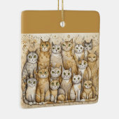 kalmerende katten ornament (Rechts)