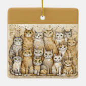 kalmerende katten ornament (Achterkant)