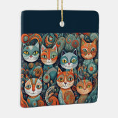 kalmerende katten ornament (Rechts)