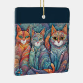 kalmerende katten ornament (Rechts)