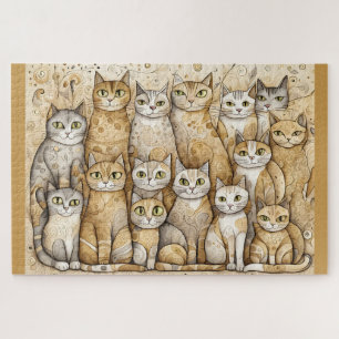 Kalmerende katten puzzel
