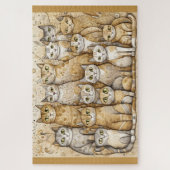 Kalmerende katten puzzel (Verticaal)