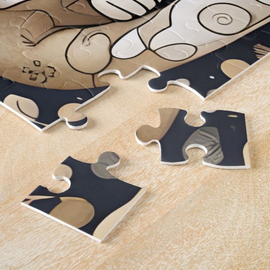 Kalmerende katten puzzel (Zijkant)