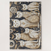 Kalmerende katten puzzel (Verticaal)