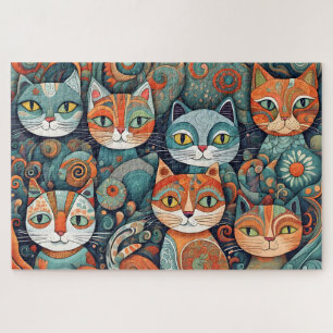 Kalmerende katten puzzel