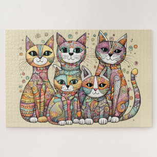 Kalmerende katten puzzel