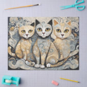 kalmerende katten tissue tissuepapier (Craft)