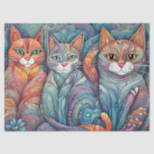 kalmerende katten tissue tissuepapier (Voorkant)