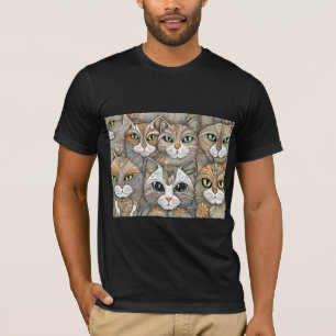 kalmerende katten Tri-Blend T-shirt