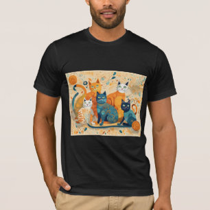 kalmerende katten Tri-Blend T-shirt