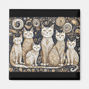 kalmerende kattenmagneet magneet