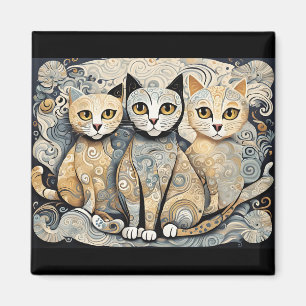 kalmerende kattenmagneet magneet