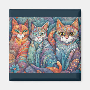 kalmerende kattenmagneet magneet