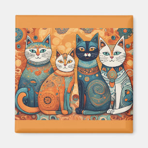 kalmerende kattenmagneet magneet