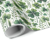 Kalmerende Klavers Cadeaupapier (Rol Hoek)