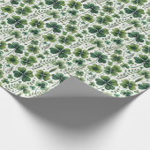 Kalmerende Klavers Cadeaupapier (Hoek)