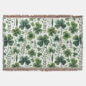 Kalmerende Klavers Deken (Voorkant)