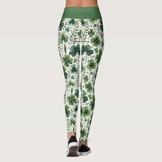 Kalmerende Klavers Leggings (Achterkant)