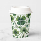 Kalmerende Klavers Papieren Bekers (Rechts)