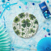 Kalmerende Klavers Papieren Bordje (Feest)