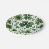 Kalmerende Klavers Papieren Bordje (Gekanteld)