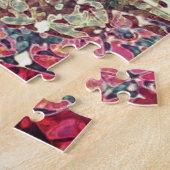 Kalmerende levensboom in regenboogkleuren legpuzzel (Zijkant)