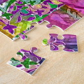 Kalmerende levensboom in regenboogkleuren legpuzzel (Zijkant)