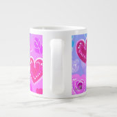 Kalmerende liefde | grote koffiekop (Achterkant)