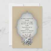 Kalmerende magnolia, simpele wenskaart kaart (Achterkant)