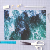 Kalmerende Oceaan Golven Decoupage Papier voor DIY (Craft)