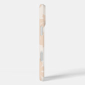 Kalmerende peachy damast HOUD KALM EN eet cupcakes Case-Mate iPhone Case (Achterkant / Rechts)