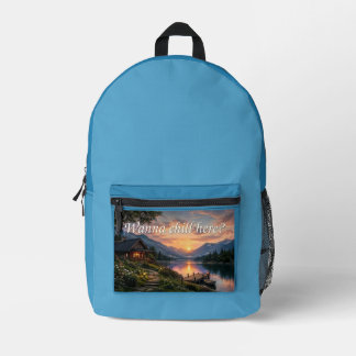 Kalmerende scenery tas
