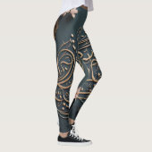 Kalmerende typografie Geavanceerd Laggings Design Leggings (Rechts)