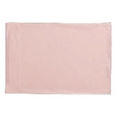 Kalmerende zachte abrikoos kussensloop (Achterkant)